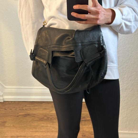 Foley + Corrina leather tote purse, convertible - Picture 5 of 11